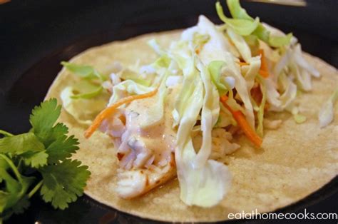 Maybe you would like to learn more about one of these? Fish Tacos with Chipotle Dressing - Eat at Home