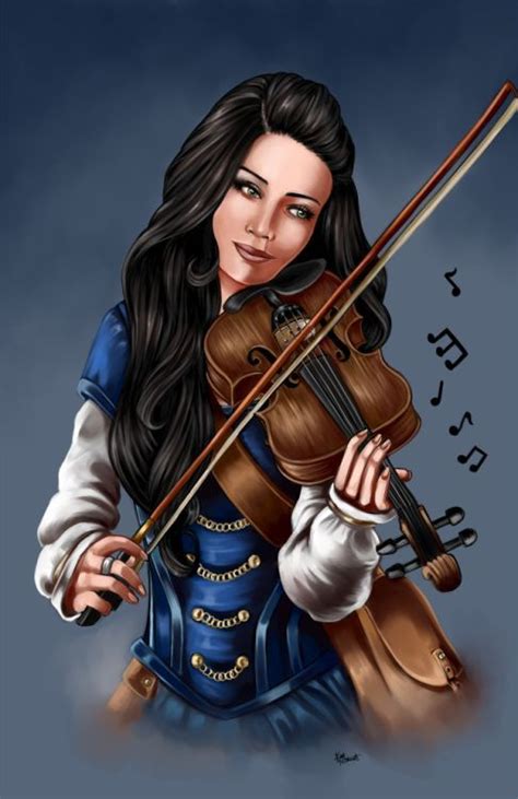 Pin By Razir 6112 On Fem Human Entertainer Character Portraits Bard