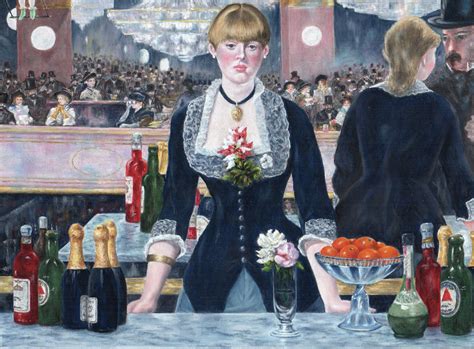 The folies bergère inspired the ziegfeld follies in the united states and other similar shows. A Bar at the Folies-Bergère in Pastel Pencils — The Colin ...