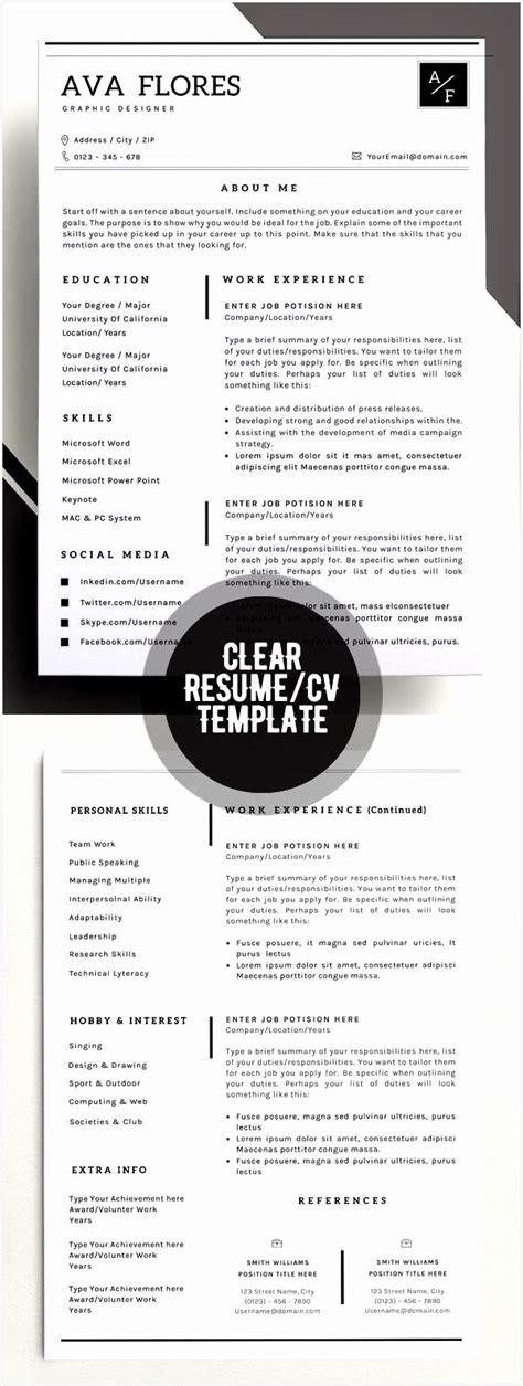 Use one of our free resume templates for word and get one step closer to the perfect job application. 9 Cv Template Personal Profile | Free Samples , Examples ...