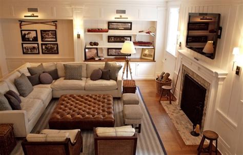 With a deep, stuffy sectional as the centerpiece, this living room furniture. House Envy: Furniture layout...big or small space, you've ...