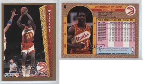 Wilkins was among the best and most inventive drivers to the hoop. 1992-93 Fleer #8 Dominique Wilkins Atlanta Hawks Basketball Card | eBay