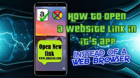 How would i go about doing that? How to open a website link in it's App instead of web ...
