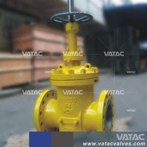 Handwheel Operated Wcblcb Rf Flanged Cast Slab Gate Valve China