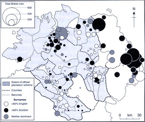 Mapping Of Ulster Scots