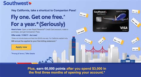 Yes 2x yes 3x earn 2 points per $1 spent on social media and search engine advertising. Now Public: California Residents can Get Southwest ...