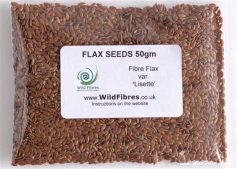Flax Seeds Wild Fibres Natural Fibres