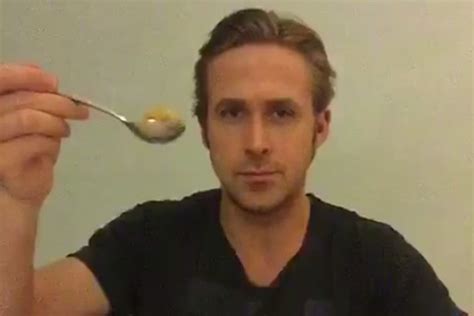 Ryan Gosling Pays Tribute To Vine Star By Finally Eating His Cereal Video Ryan Gosling