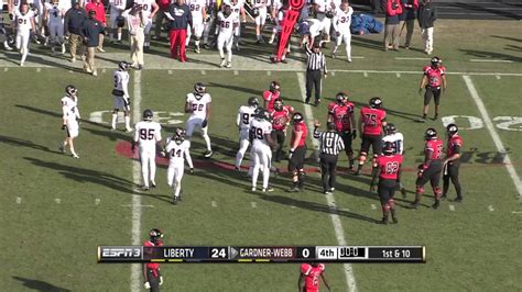 Good, maybe and bad scenarios for contenders. Liberty University vs. Gardner-Webb Football Game ...