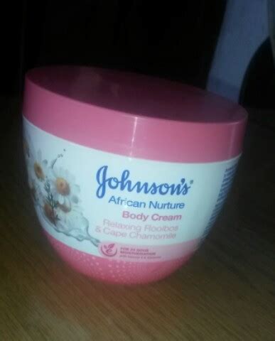 For a woman's daily skin care routine. Johnsons - JOHNSON AND JOHNSON AFRICAN NURTURE BODY CREAM ...