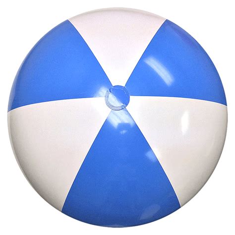 Beach Balls From Small To Giants 48 Inch Light Blue And White Beach Balls