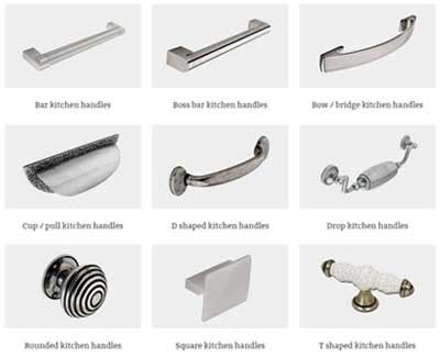 Here are seven of our favorites. Types of kitchen handles - DIY Kitchens - Advice