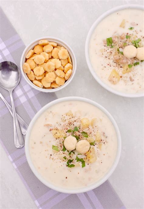 Trader joe's has a wide array of delicious organics but you would be surprised what you can find in their frozen food section. New England Clam Chowder - AnotherTablespoon