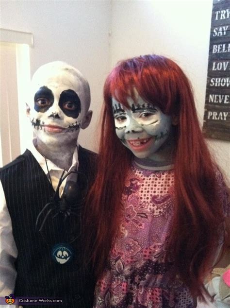 Jack Skellington And Sally Costume Ideas For Kids Easy Diy Costumes