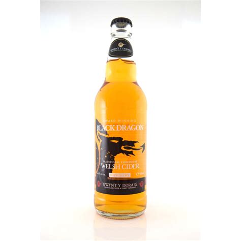 Blas Ar Fwyd Website Gwynt Y Ddraig Black Dragon Cider 500ml Bottle