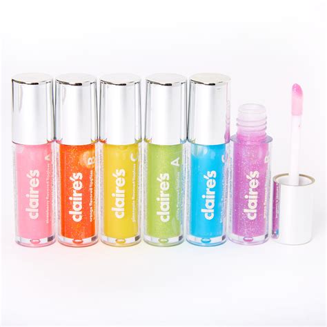 Rainbow Lip Gloss Set 6 Pack Claires