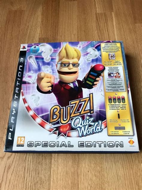Buzz Quiz World Special Edition Ps3 Kaufen Auf Ricardo