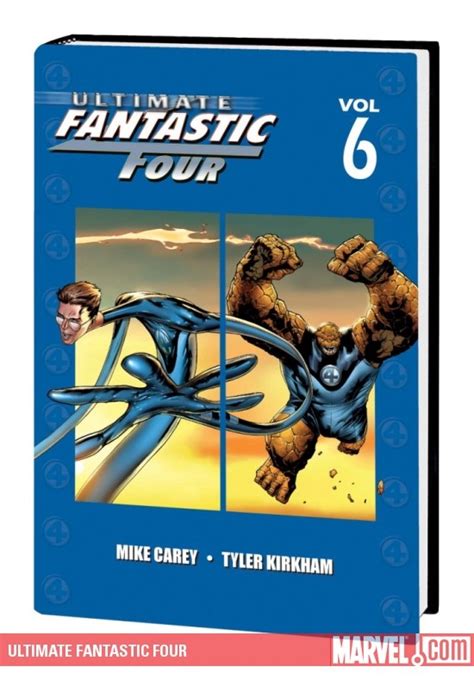 ultimate fantastic four vol 6 hc hardcover comic issues ultimate marvel comic books