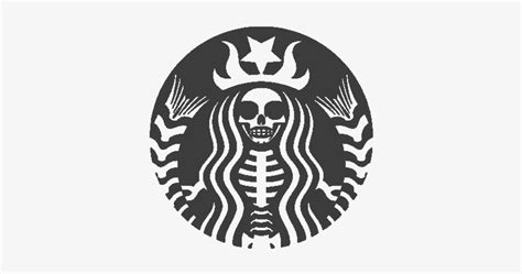 Free Starbucks Logo Png Transparent - Starbucks Skull - 477x750 PNG