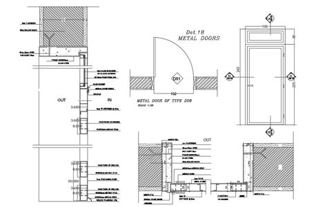 Lift Elevator Section Drawing Free Autocad File Cadbull