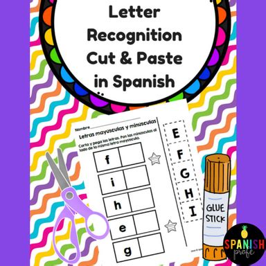 Business letters in spanish cover letters in cover letter endings. Cut & Paste Letter Recognition in Spanish (Reconocimiento ...