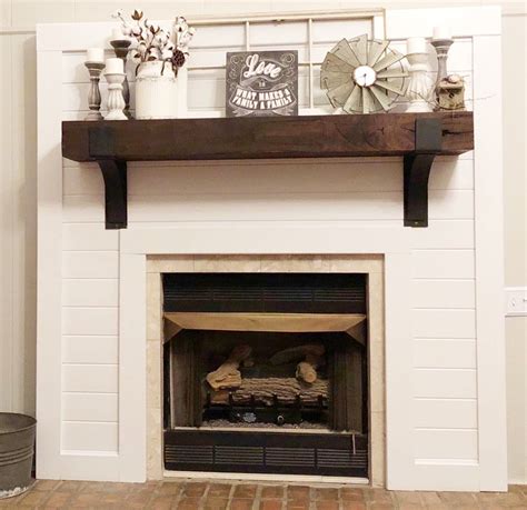 Learn How To Diy A Beautiful Shiplap Fireplace Artofit
