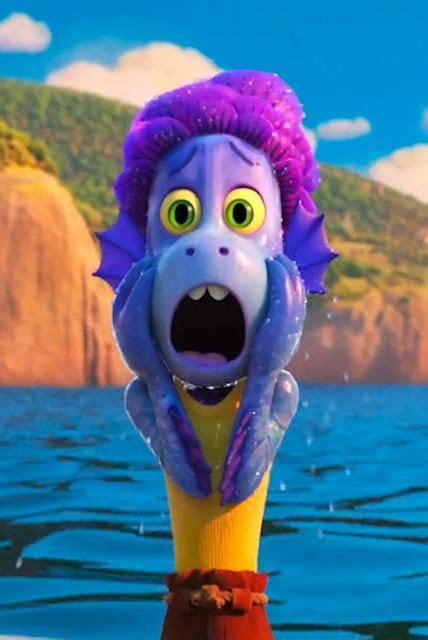 Alberto Scared As A Sea Monster Luca Pixar Disney Plus Disney Pixar