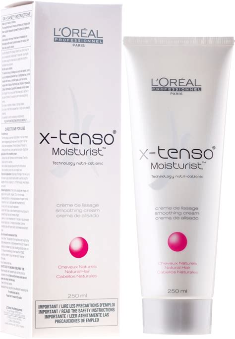 I capelli in buona salute sono integri, elastici, non si spezzano e non cadono facilmente; L'Oreal Professionnel X-tenso Cream - Crema lisciante per ...