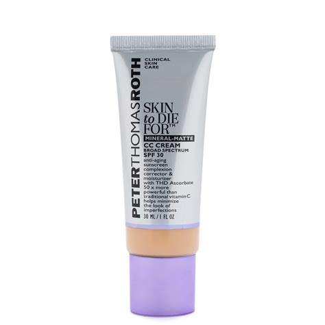 It doesn't bother me and does go away. Peter Thomas Roth Skin To Die For Mineral-Matte CC Cream ...