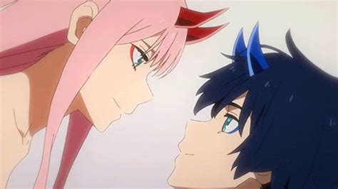 zero two x hero | Anime kiss, Anime, Darling in the franxx