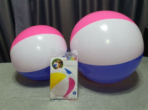 Super Large Elastic And Soft Treated Intex 24 Beach Ball Inflatable