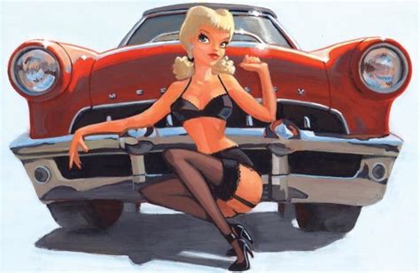 59 best classic car pin up girls images on pinterest pin up girls vintage style and vintage cars