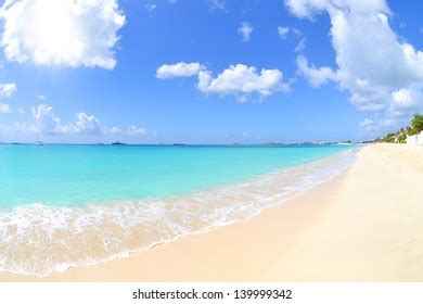 Beautiful Caribbean Beach Summertime Stock Photo 139999342 | Shutterstock