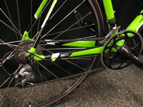 For mountain biking you will need even more clearance since you will be putting your feet down quite a lot. GREEN SPECIALIZED ALLEZ SPORT ROAD BIKE, 15 SPEED, 58 CM ...