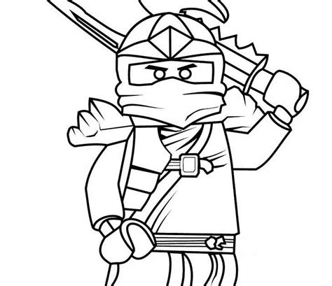 De lego ninjago is zeer populair bij jongens tussen de 7 en 12 jaar. Kleurplaat Hallo Ninja | kleurplaten van dieren