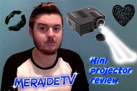 mini projector review - YouTube