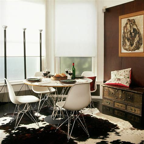 Free shipping on orders over $25 shipped by amazon. Black Velvet Chair: Eames chair and a cowhide rug