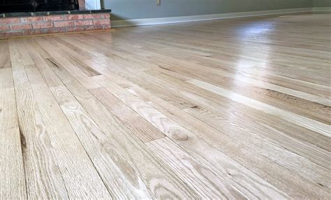 Since refinishing wood floors involves multiple coats of polyurethane, this means that the total time of. Red Oak Floors Refinished with Pro Image Satin | General ...