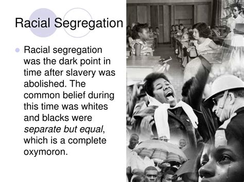 Ppt Racial Segregation Powerpoint Presentation Free Download Id