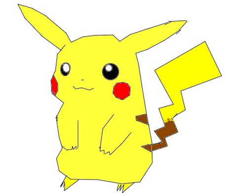 Pikachu Desenho De Matikom Gartic