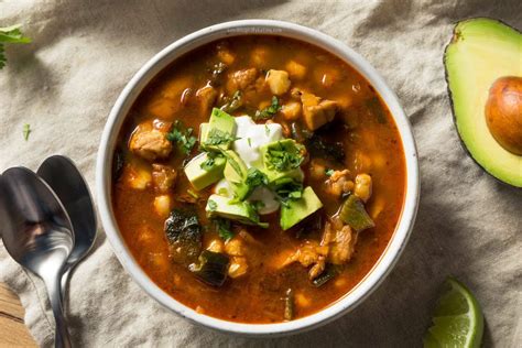 Healthy Mexican Pozole Soup