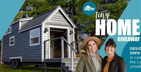 Hgtv Tiny Home Giveaway 2021 Win A Luxury Tiny House