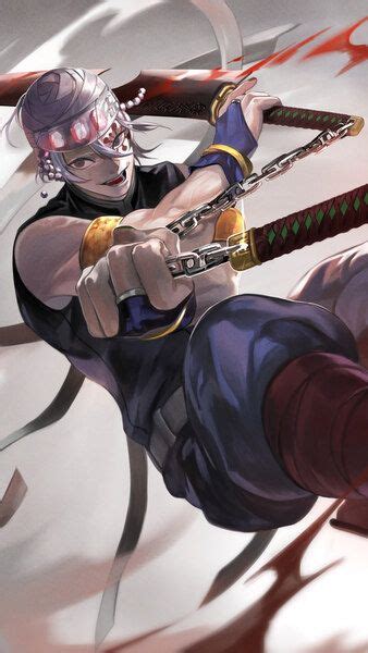 Tengen Uzui Kimetsu no Yaiba 4K HD Mobile, Smartphone and PC, Desktop