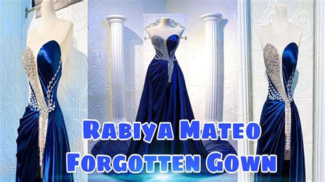 She also said that her ram silva gowns for the prelims and finals are both designed to make her look taller. #TheForgottenGown A custom made luxury gown for Ms. Rabiya ...