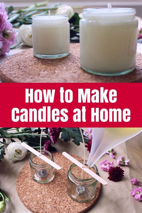 How To Make Candles At Home Candle Making Candle Making For