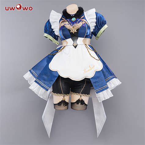 【pre Sale】uwowo Genshin Impact Fanart Sucrose Maid Dress Cosplay Costu Uwowo Cosplay