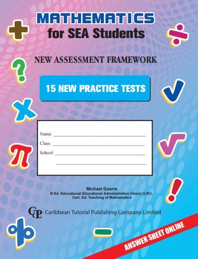 Mathematics For Sea Students New Assessment Framework Caribbean