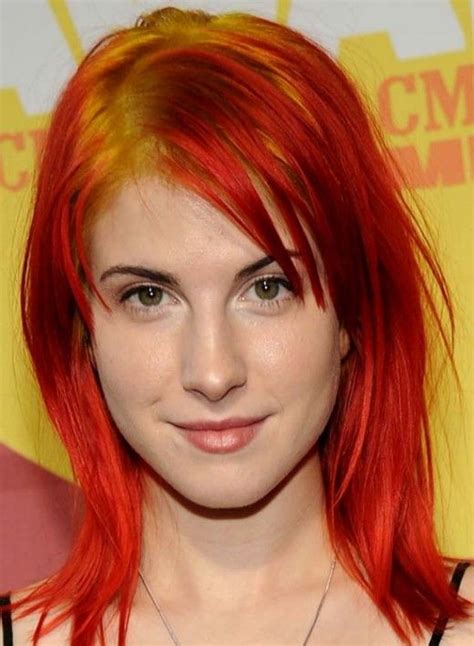 Hayley williams orange hair graphics. 50 Hair Color Styles To Rock In 2019 | Hayley williams ...