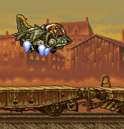 morebuildingsandfood: “From Metal Slug X, by SNK. ” | Pixel art, Game