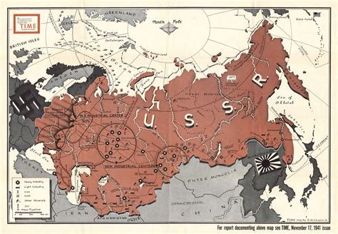 R M Chapin Map Of The Soviet Union Artofit